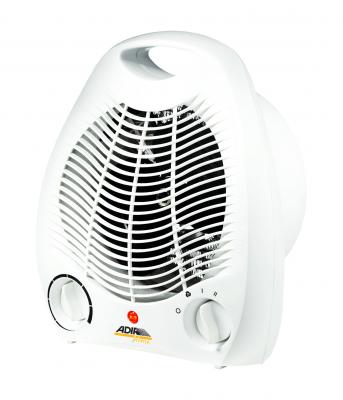 Adir - 4802 Mini calentador y ventilador 2 en 1
