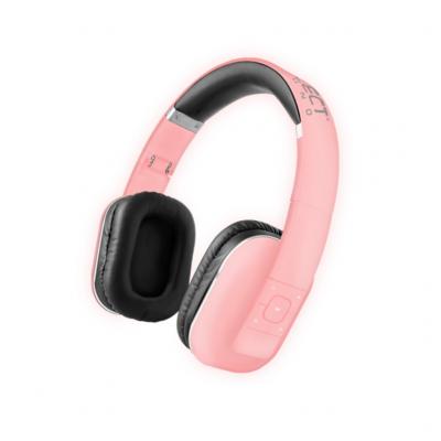 Select Sound - BTH027 Rosa Audífonos Over Ear Bluetooth Grove